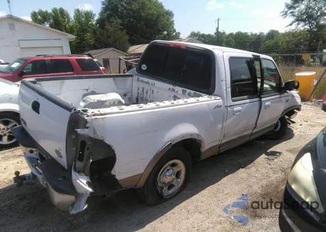 2002 Ford F-150 Lariat/Xlt из США, поврежденный, VIN 1FTRW07L02KB72042